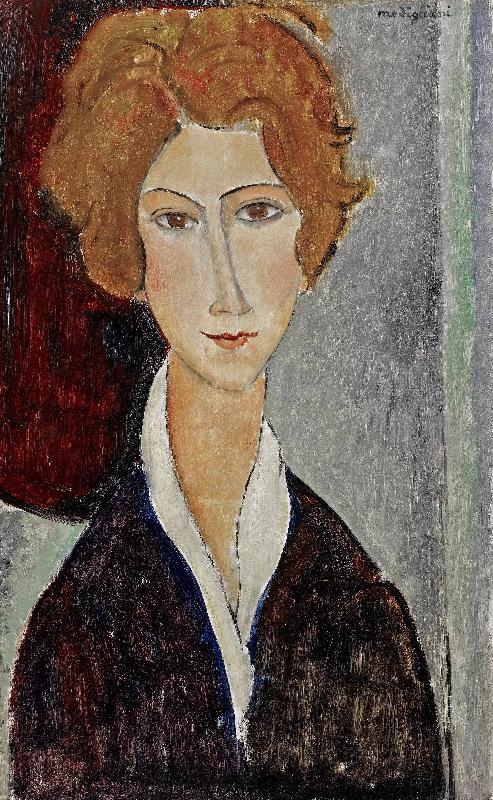 Amedeo Modigliani Portrait de femme Spain oil painting art